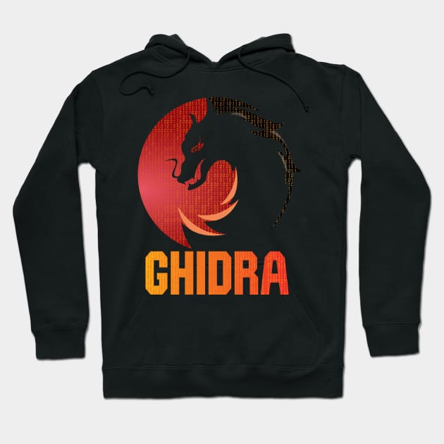 Cyber Security - NSA - Ghidra - Reverse Engineering tool Hoodie by Cyber Club Tees